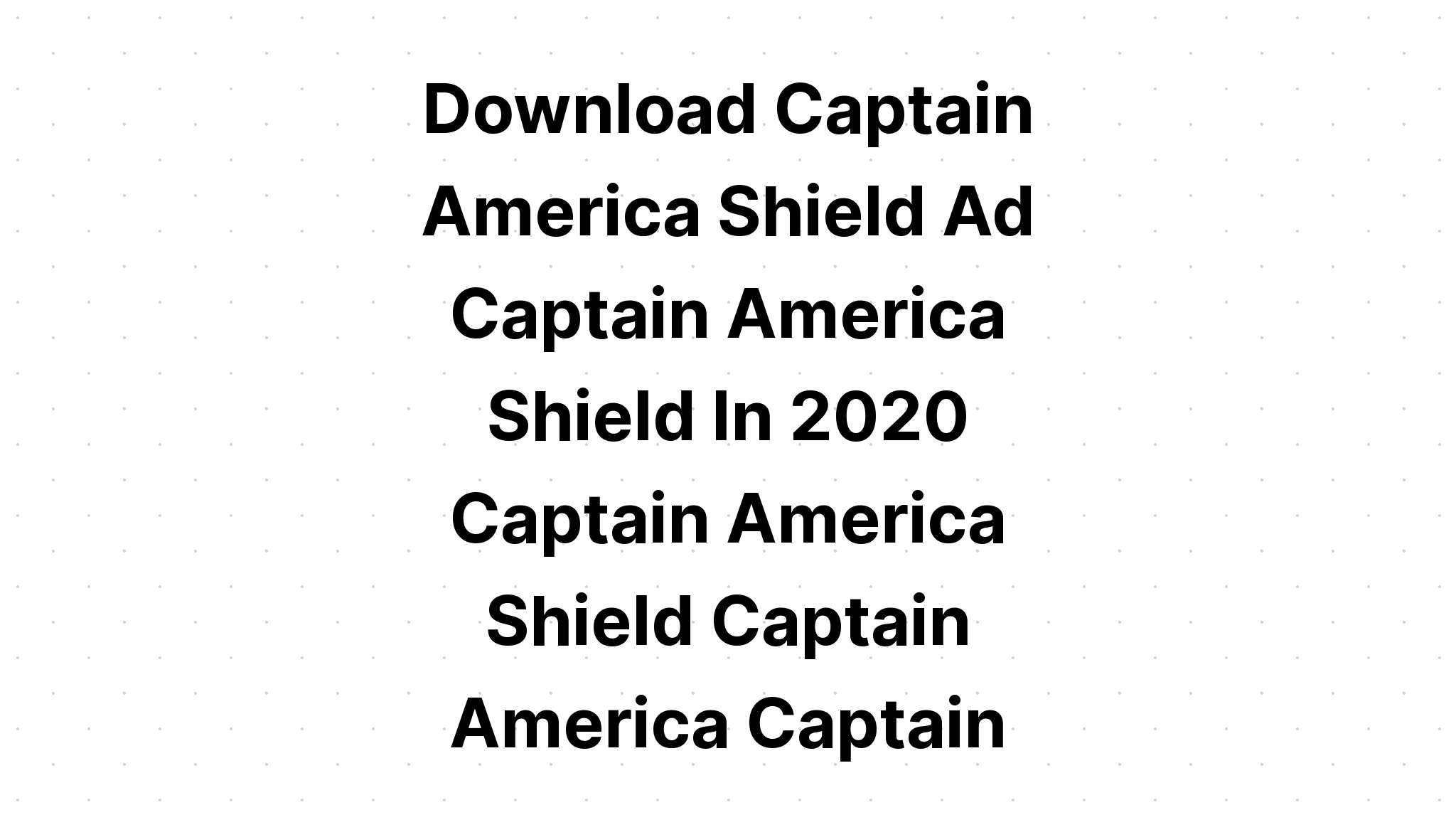 Download Captain America Svg - Layered SVG Cut File